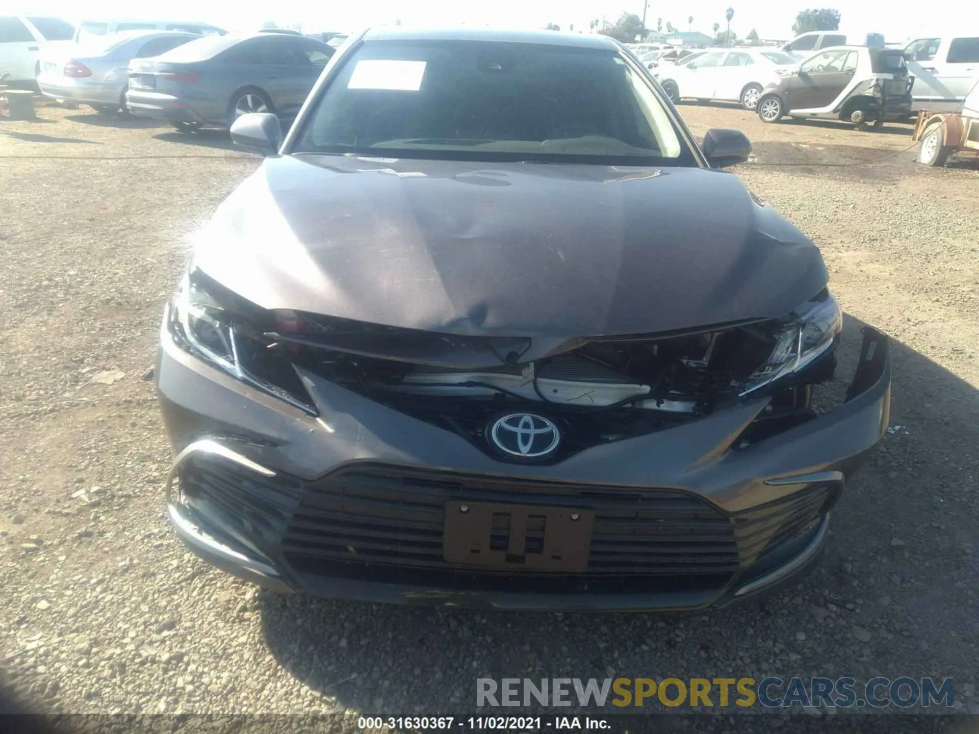 6 fotografías del automóvil dañado 4T1C11AKXMU457246 TOYOTA CAMRY 2021