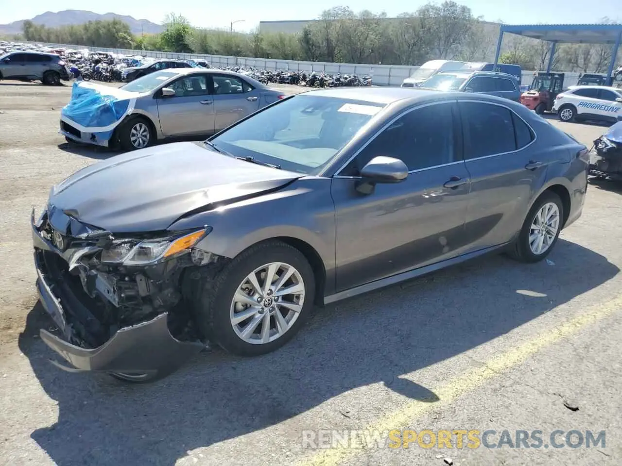 1 fotografías del automóvil dañado 4T1C11AKXMU519521 TOYOTA CAMRY 2021