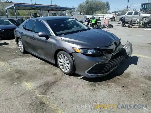 13 fotografías del automóvil dañado 4T1C11AKXMU519521 TOYOTA CAMRY 2021