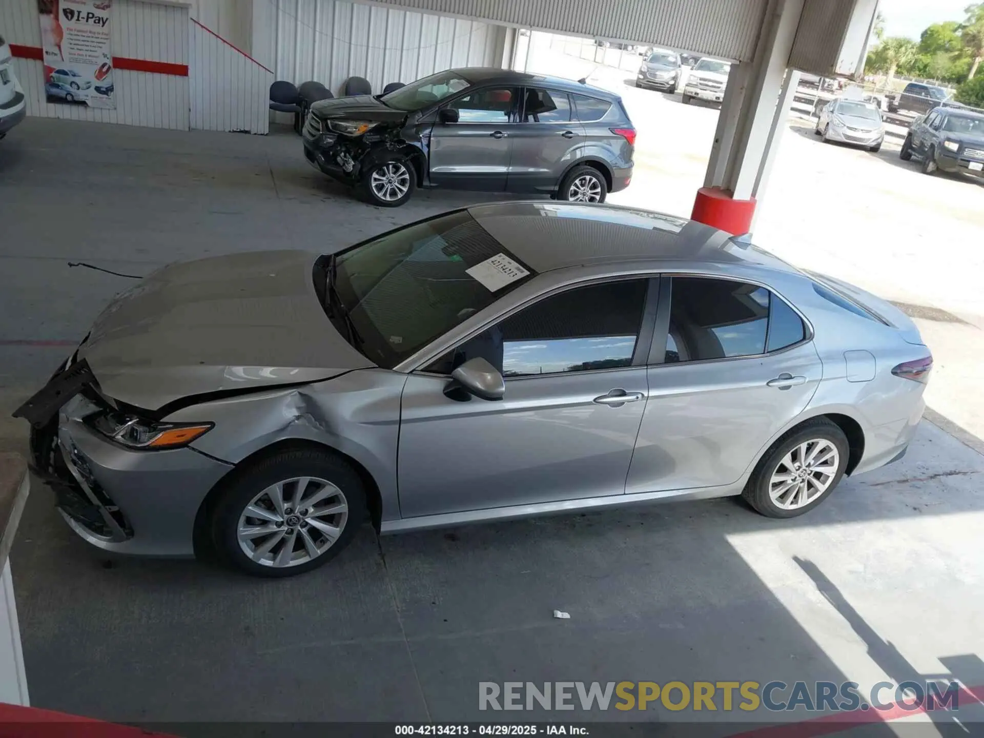 14 fotografías del automóvil dañado 4T1C11AKXMU569254 TOYOTA CAMRY 2021