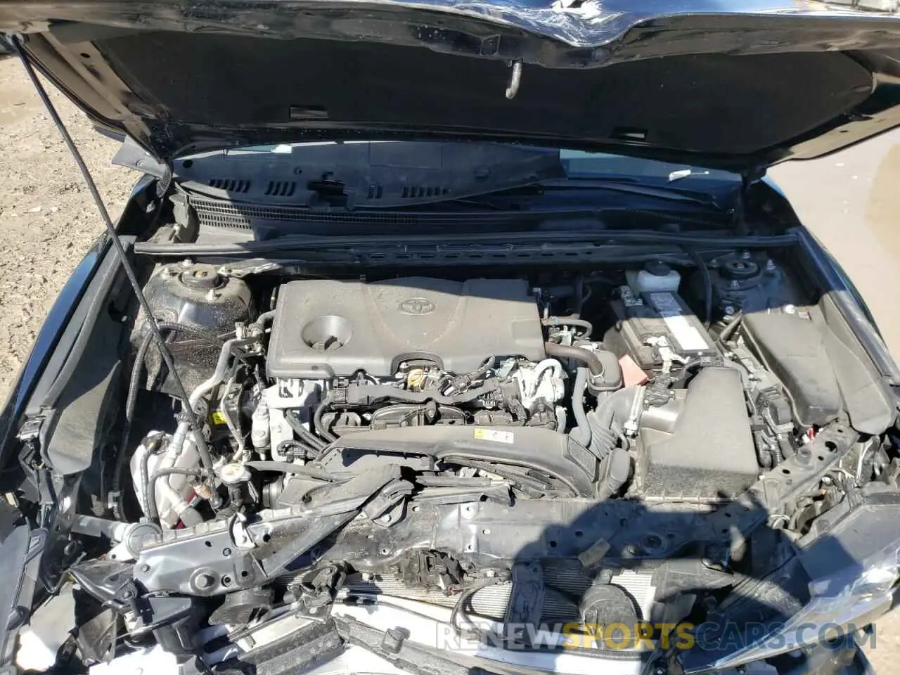 7 fotografías del automóvil dañado 4T1C11AKXMU571635 TOYOTA CAMRY 2021