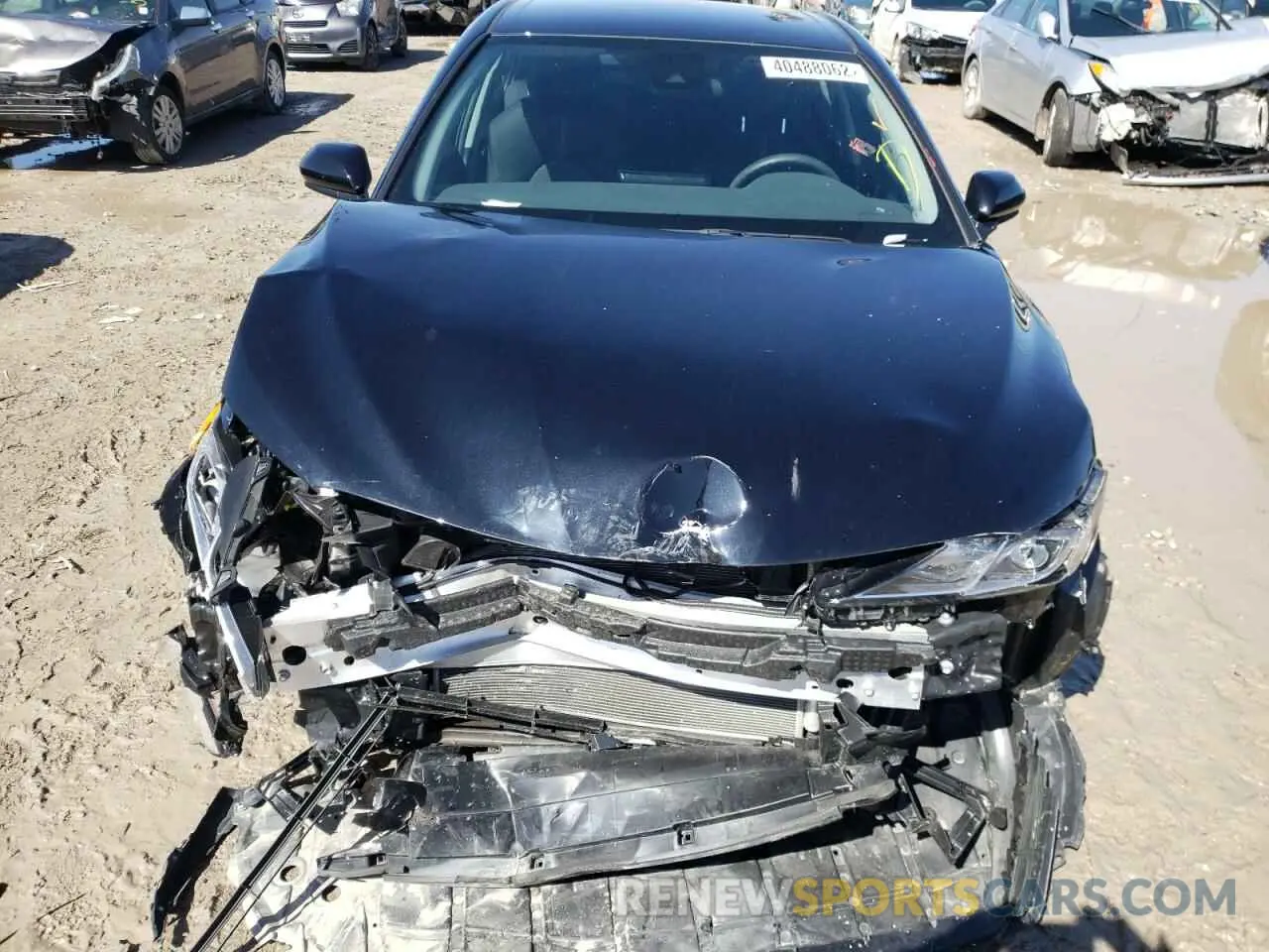 9 fotografías del automóvil dañado 4T1C11AKXMU571635 TOYOTA CAMRY 2021