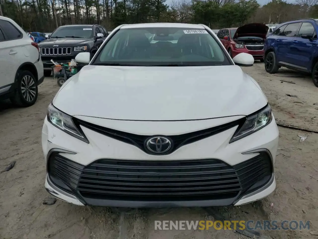 5 fotografías del automóvil dañado 4T1C11AKXMU590010 TOYOTA CAMRY 2021