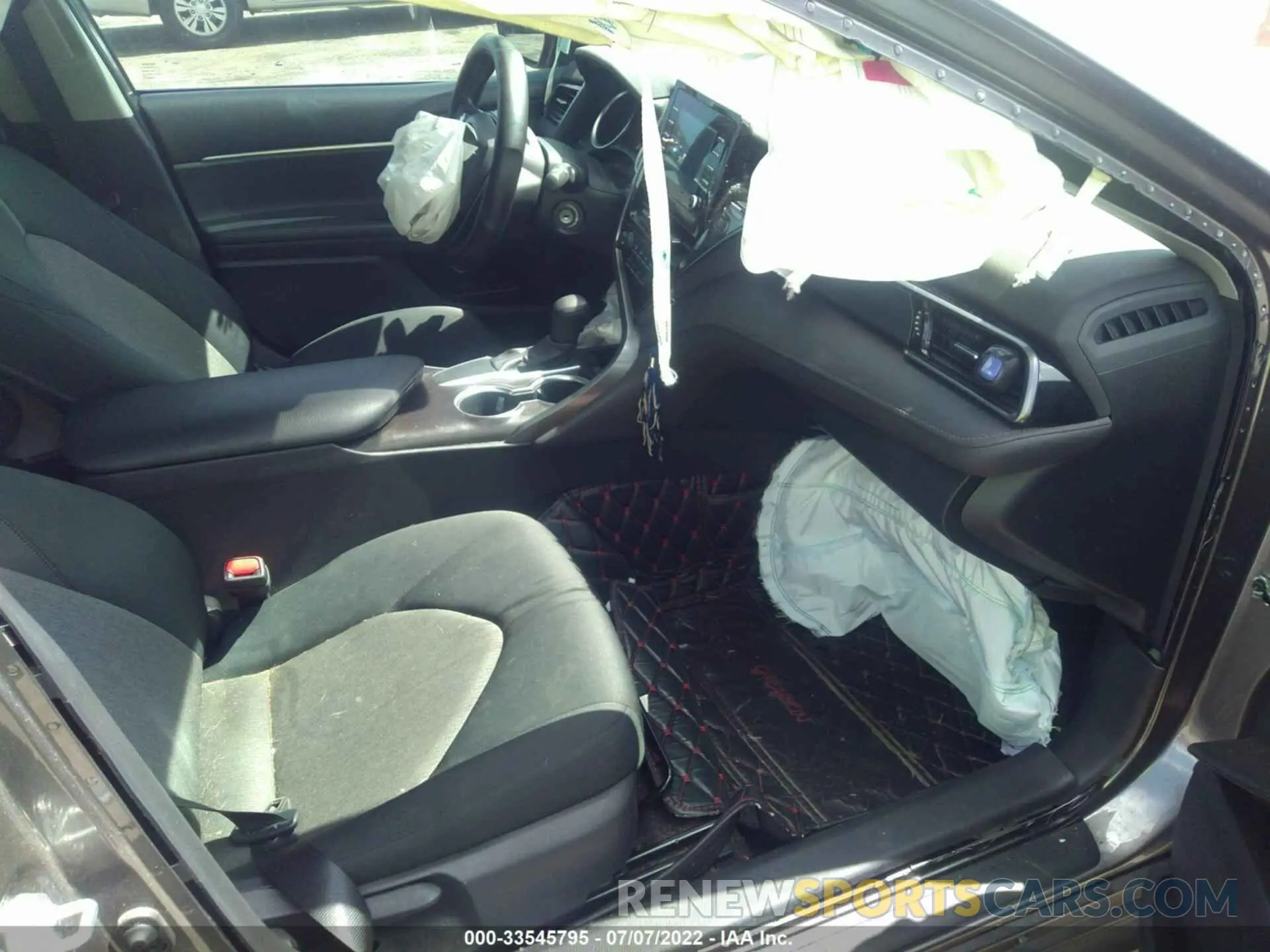 5 fotografías del automóvil dañado 4T1C11AKXMU596650 TOYOTA CAMRY 2021