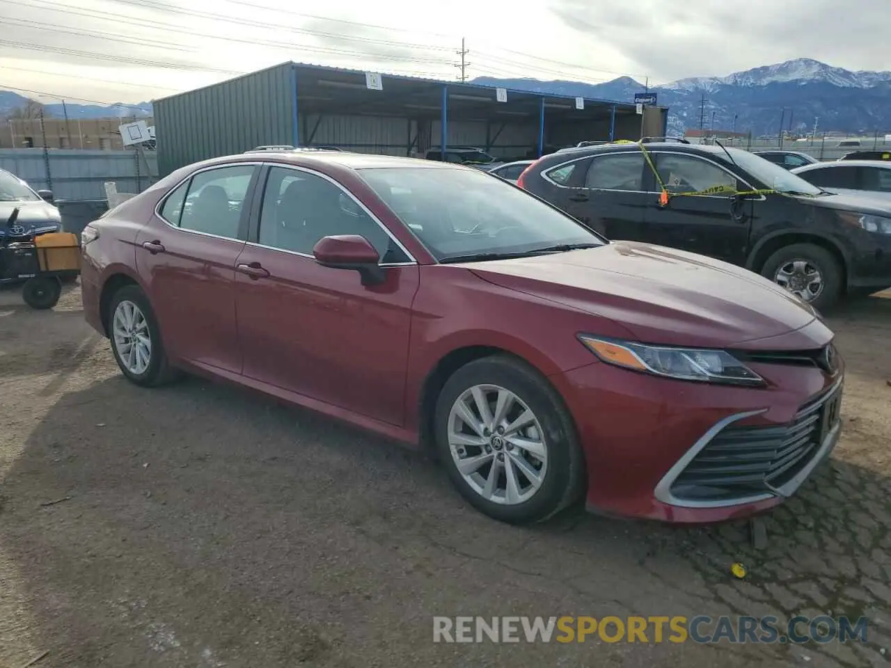 4 fotografías del automóvil dañado 4T1C11AKXMU599791 TOYOTA CAMRY 2021