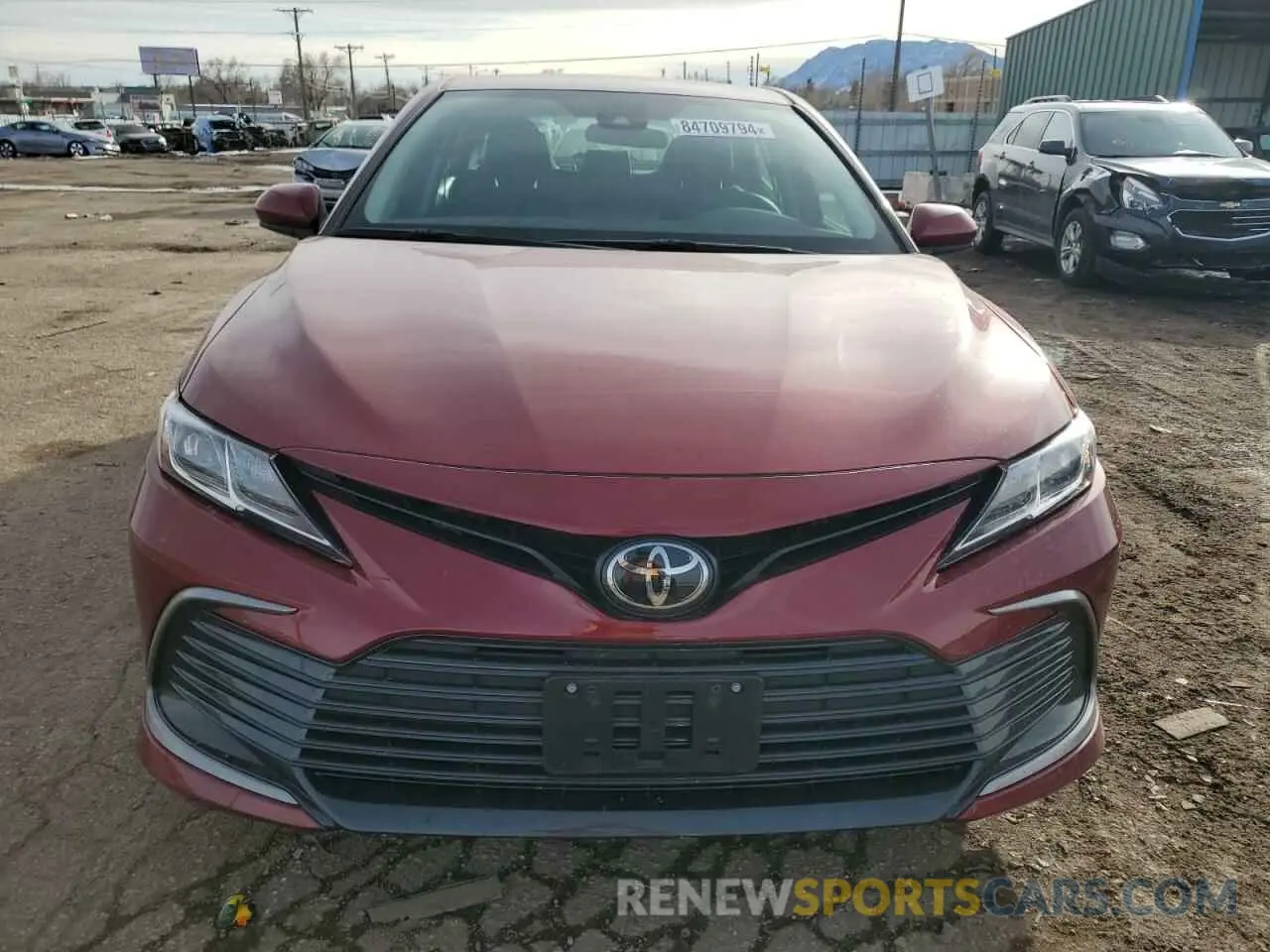 5 fotografías del automóvil dañado 4T1C11AKXMU599791 TOYOTA CAMRY 2021