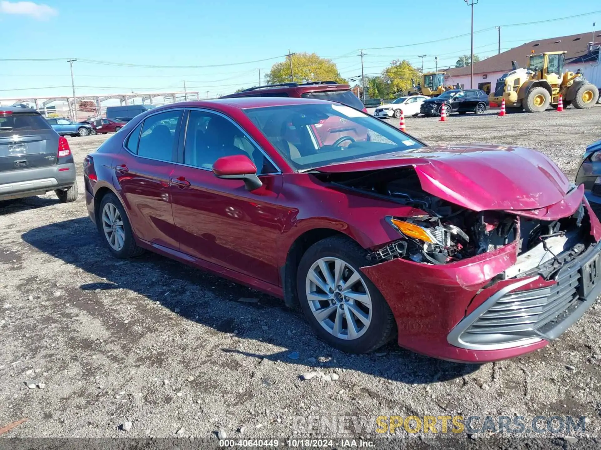 1 fotografías del automóvil dañado 4T1C11BK0MU020953 TOYOTA CAMRY 2021