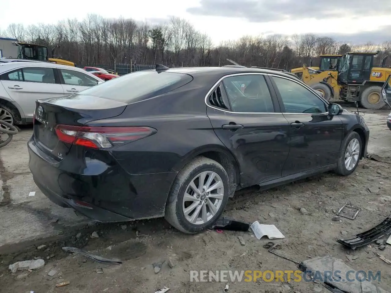 3 fotografías del automóvil dañado 4T1C11BK2MU024454 TOYOTA CAMRY 2021