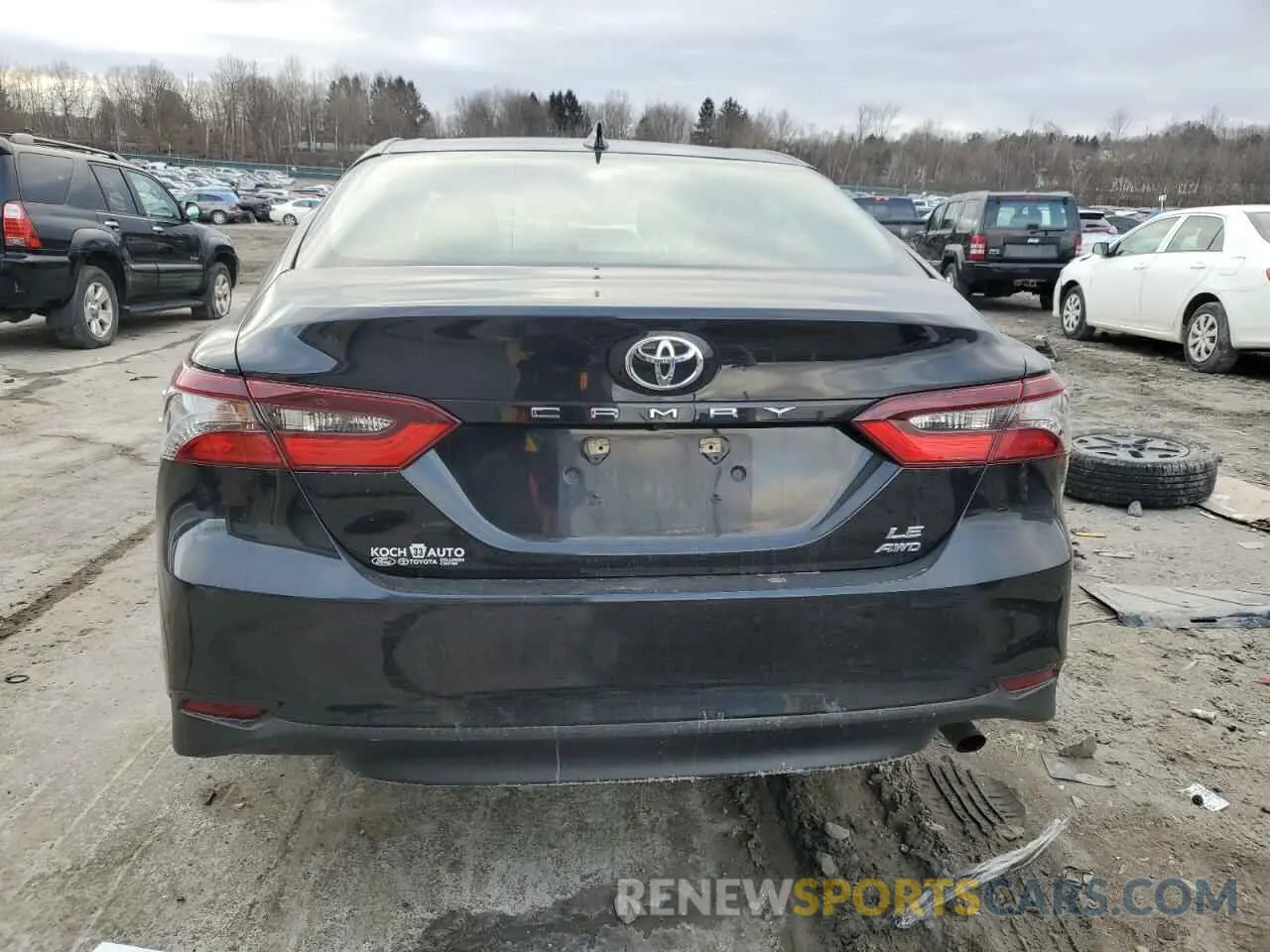 6 fotografías del automóvil dañado 4T1C11BK2MU024454 TOYOTA CAMRY 2021