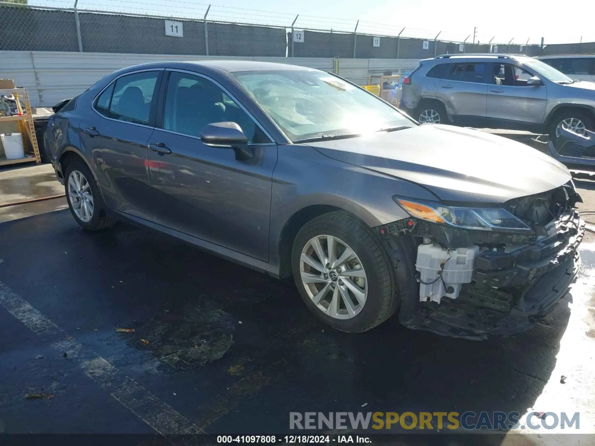 1 fotografías del automóvil dañado 4T1C11BK2MU042243 TOYOTA CAMRY 2021
