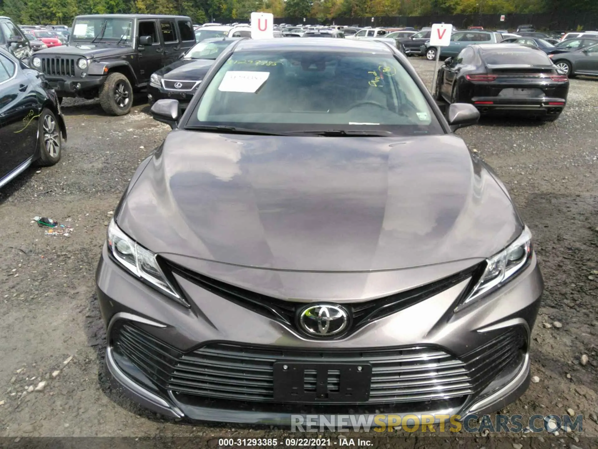 6 fotografías del automóvil dañado 4T1C11BK4MU040316 TOYOTA CAMRY 2021