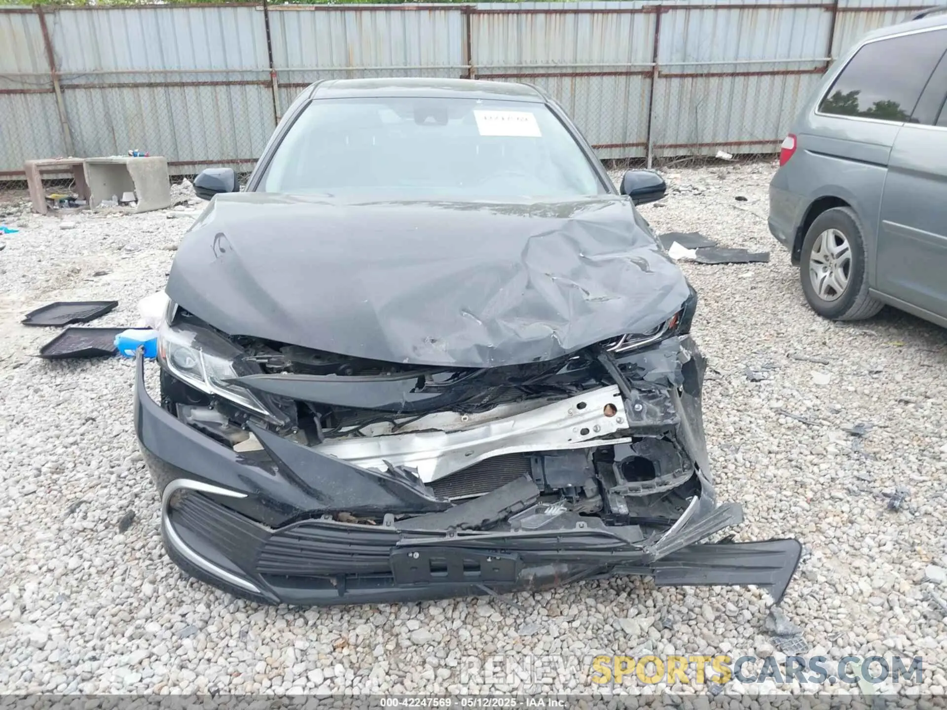 13 fotografías del automóvil dañado 4T1C11BK7MU036762 TOYOTA CAMRY 2021
