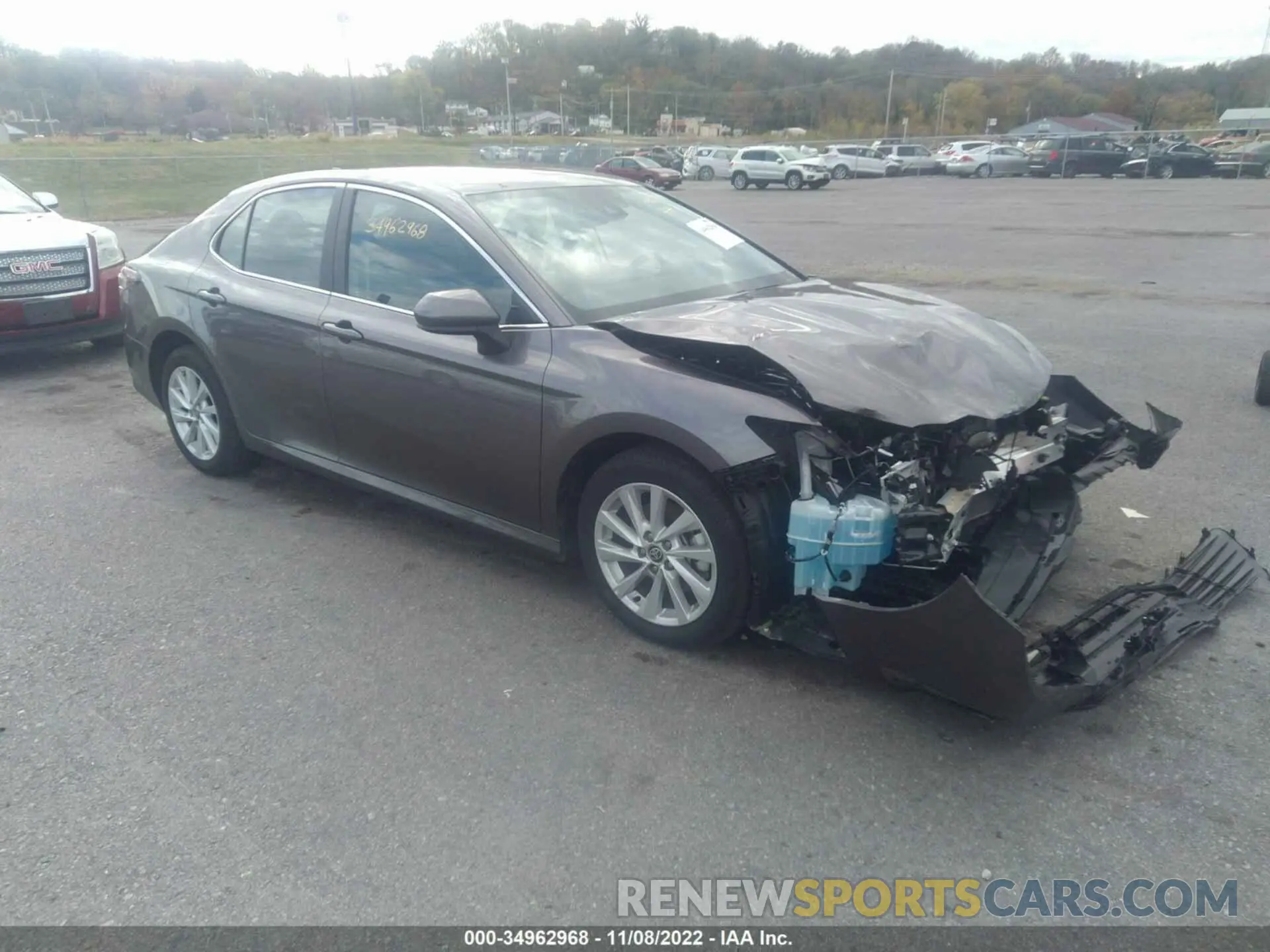 1 fotografías del automóvil dañado 4T1C11BK8MU034681 TOYOTA CAMRY 2021