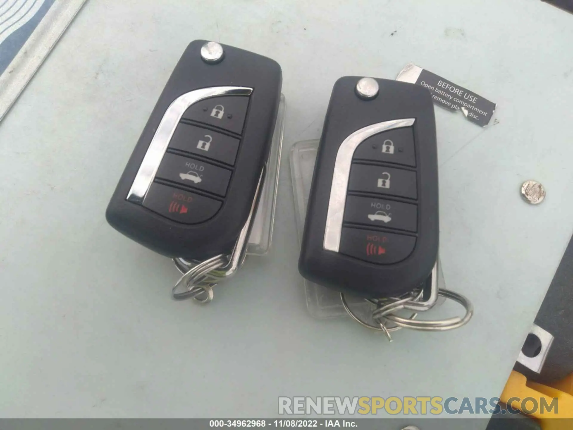 11 fotografías del automóvil dañado 4T1C11BK8MU034681 TOYOTA CAMRY 2021