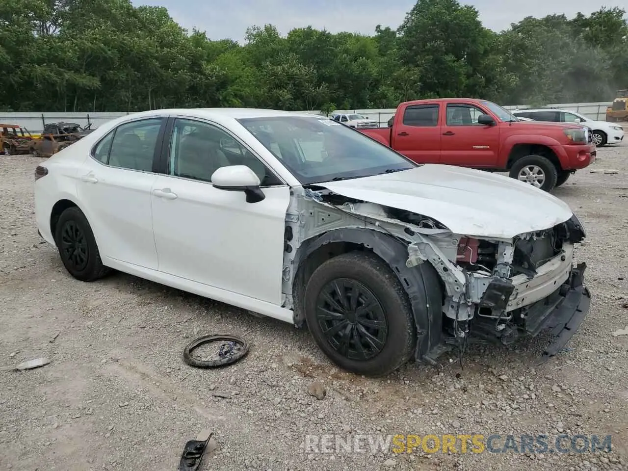 4 fotografías del automóvil dañado 4T1C31AK0MU554093 TOYOTA CAMRY 2021