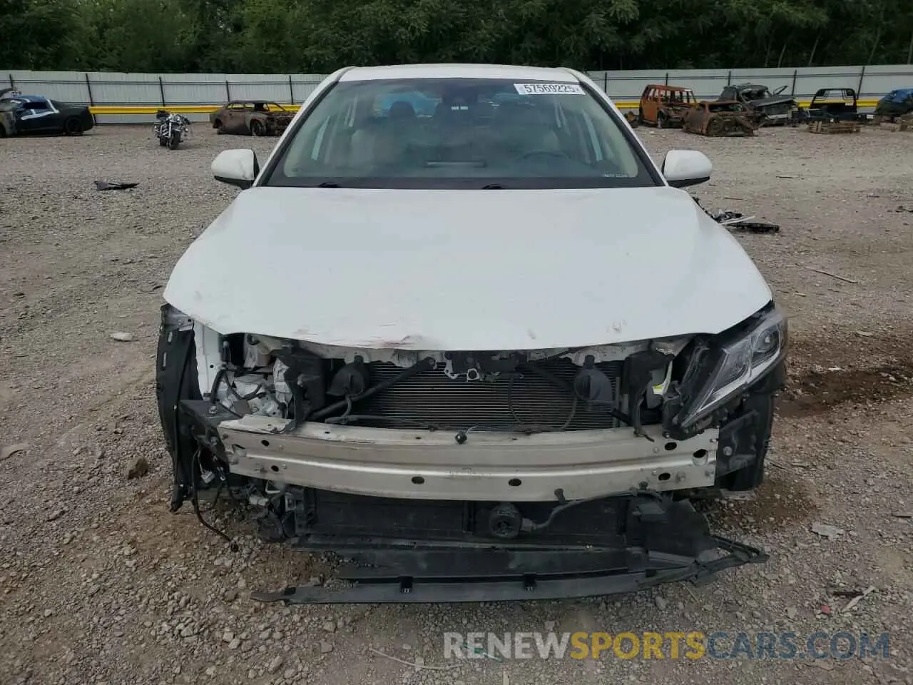 5 fotografías del automóvil dañado 4T1C31AK0MU554093 TOYOTA CAMRY 2021