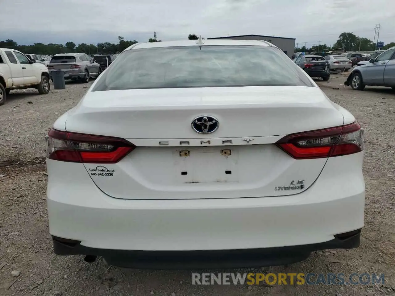 6 fotografías del automóvil dañado 4T1C31AK0MU554093 TOYOTA CAMRY 2021