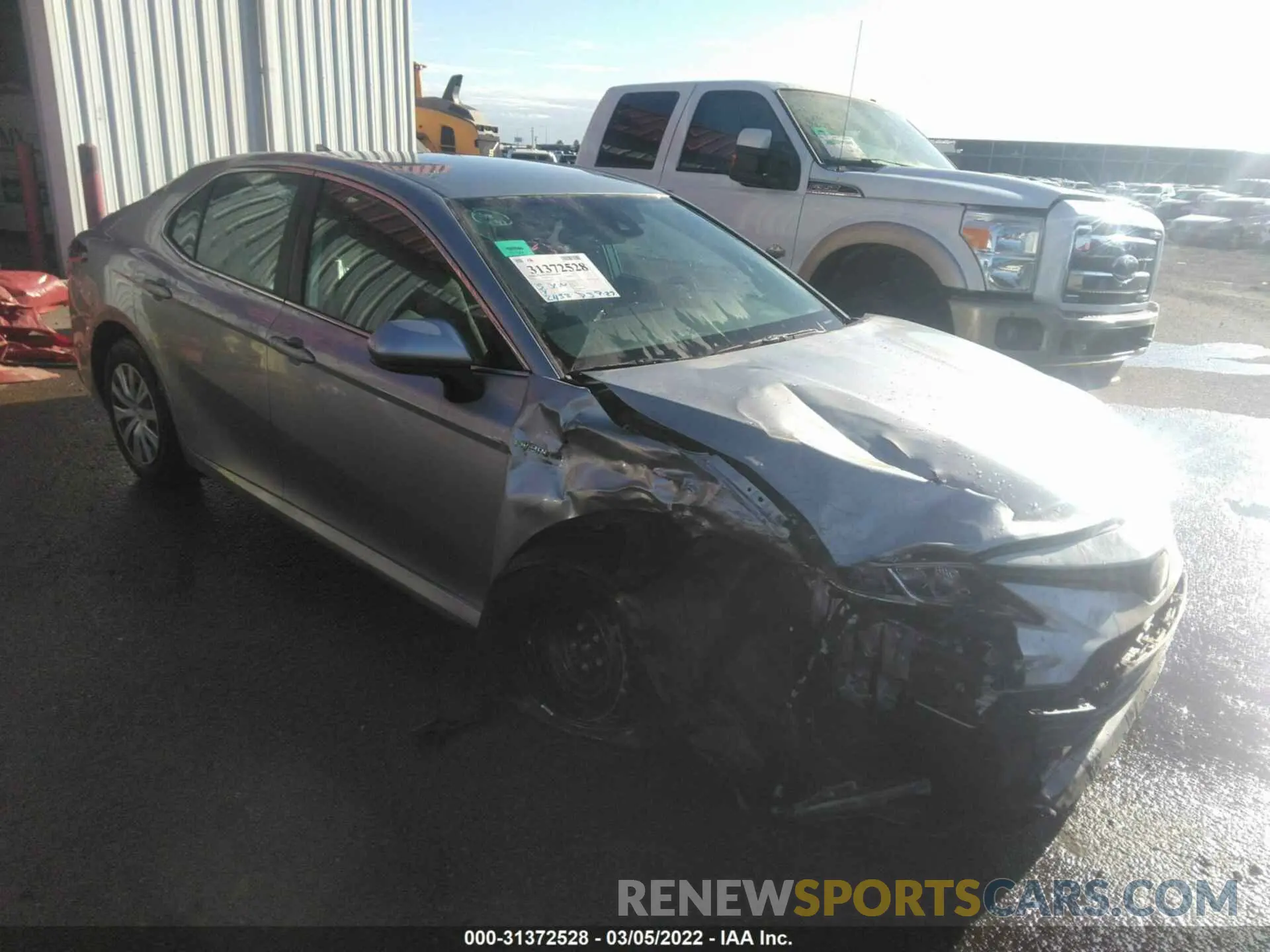 1 fotografías del automóvil dañado 4T1C31AK0MU564297 TOYOTA CAMRY 2021