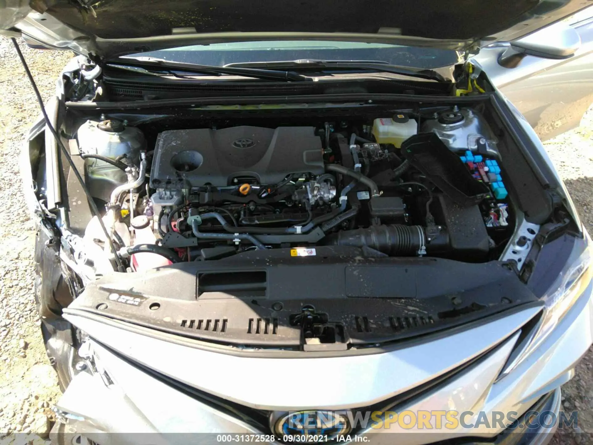 10 fotografías del automóvil dañado 4T1C31AK0MU564297 TOYOTA CAMRY 2021