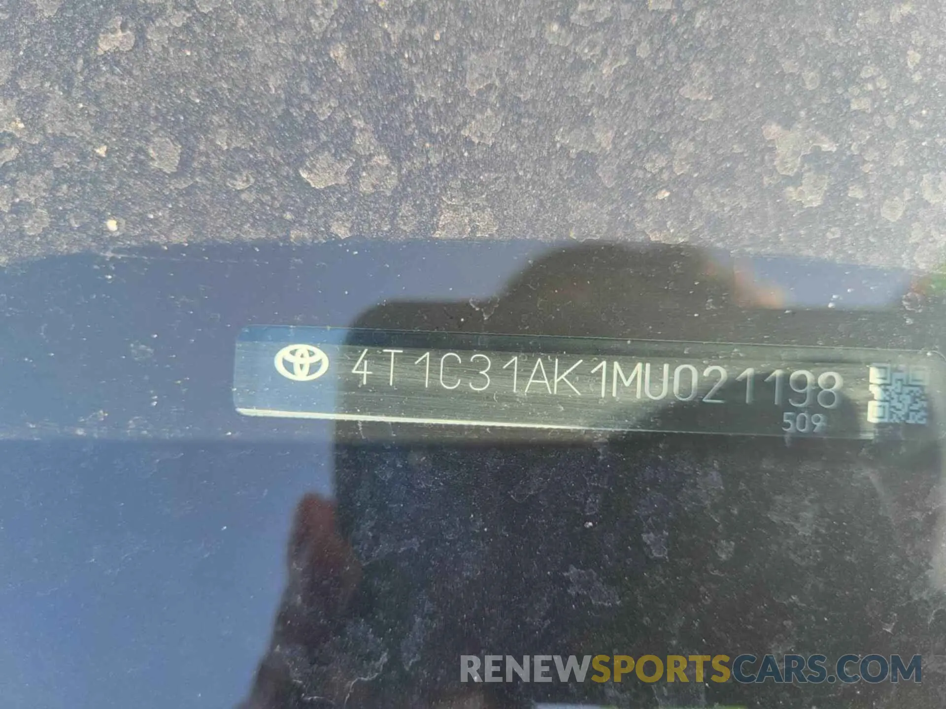 22 fotografías del automóvil dañado 4T1C31AK1MU021198 TOYOTA CAMRY 2021