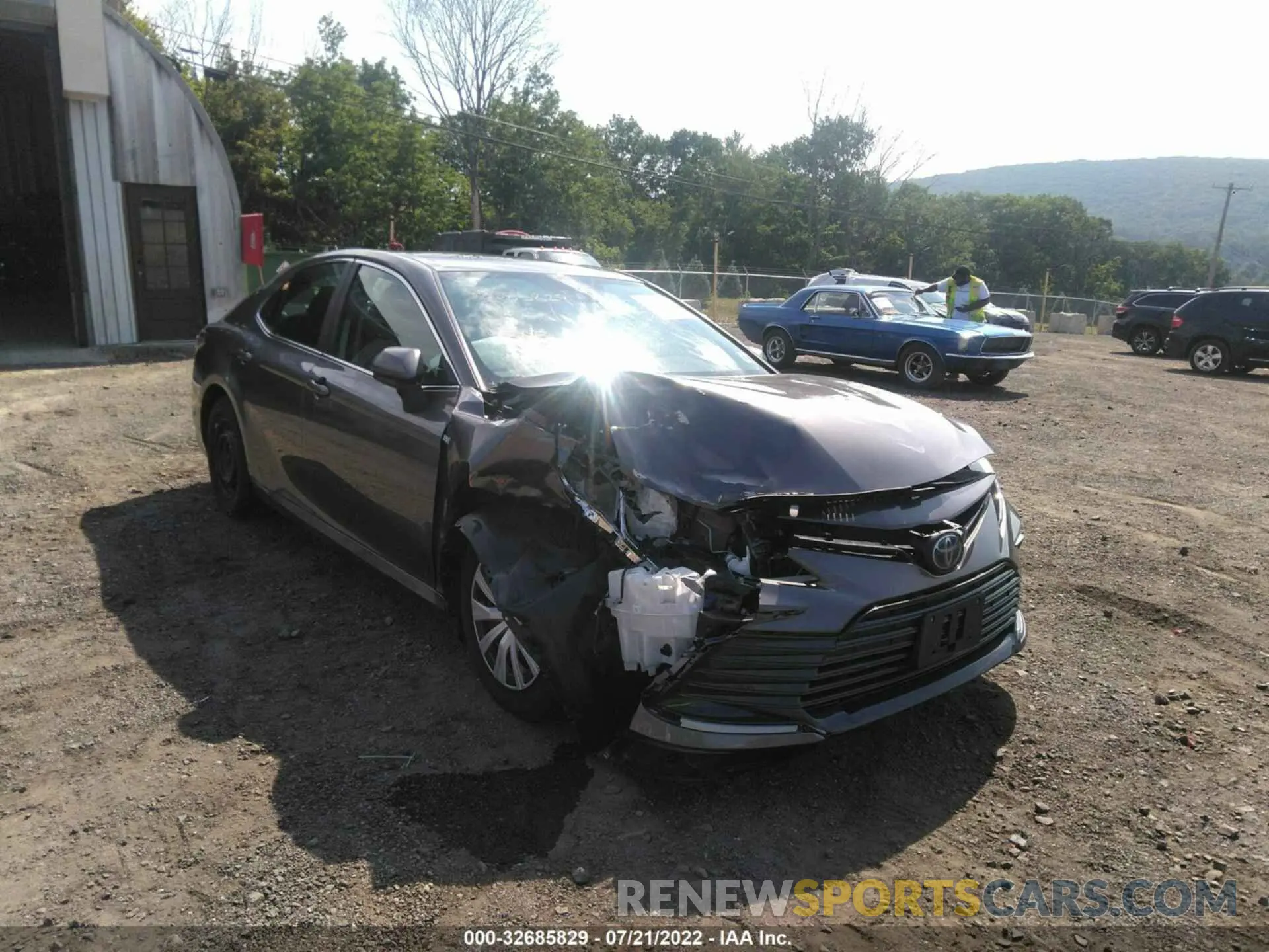 1 fotografías del automóvil dañado 4T1C31AK1MU030256 TOYOTA CAMRY 2021