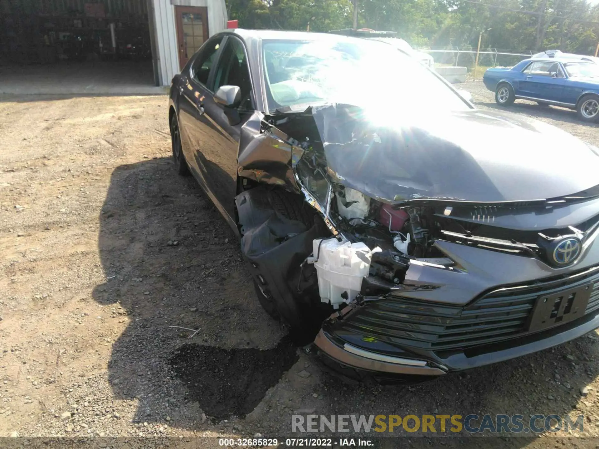 6 fotografías del automóvil dañado 4T1C31AK1MU030256 TOYOTA CAMRY 2021