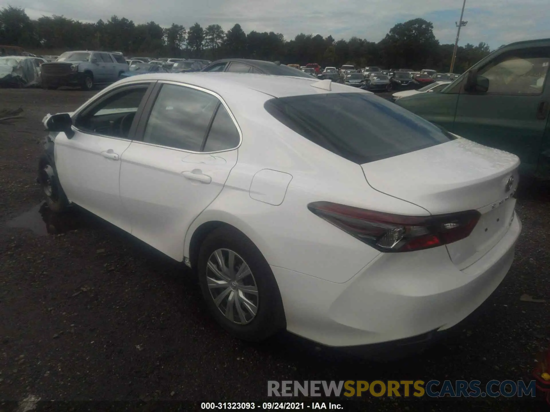 3 fotografías del automóvil dañado 4T1C31AK1MU030614 TOYOTA CAMRY 2021