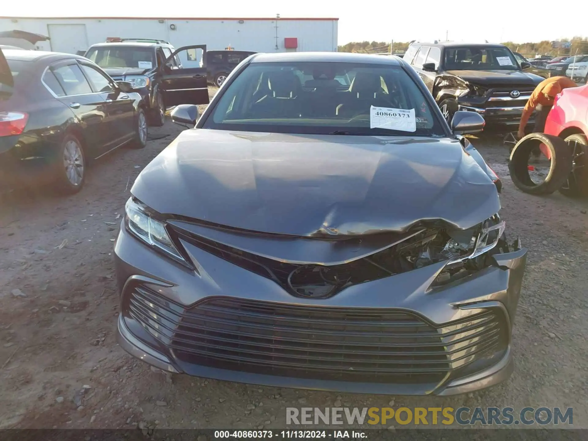 12 fotografías del automóvil dañado 4T1C31AK1MU555589 TOYOTA CAMRY 2021