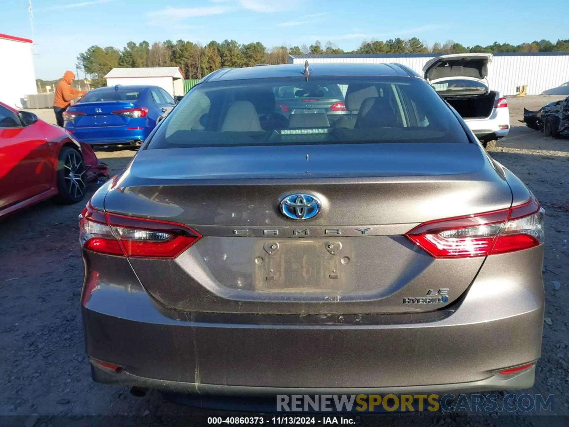 16 fotografías del automóvil dañado 4T1C31AK1MU555589 TOYOTA CAMRY 2021