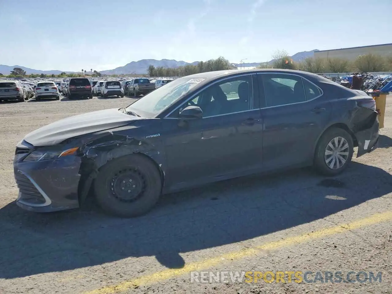 1 fotografías del automóvil dañado 4T1C31AK1MU559304 TOYOTA CAMRY 2021