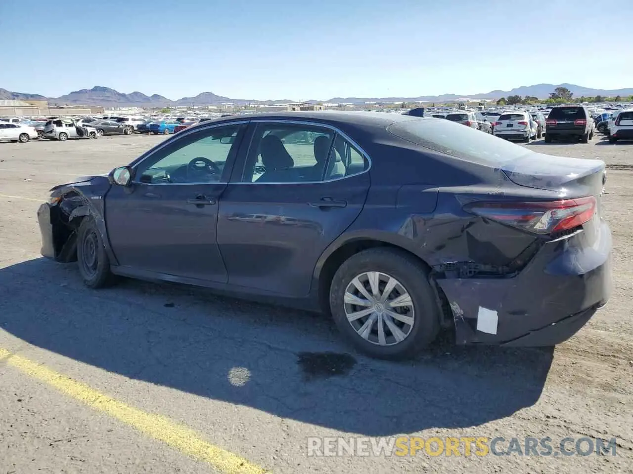 2 fotografías del automóvil dañado 4T1C31AK1MU559304 TOYOTA CAMRY 2021