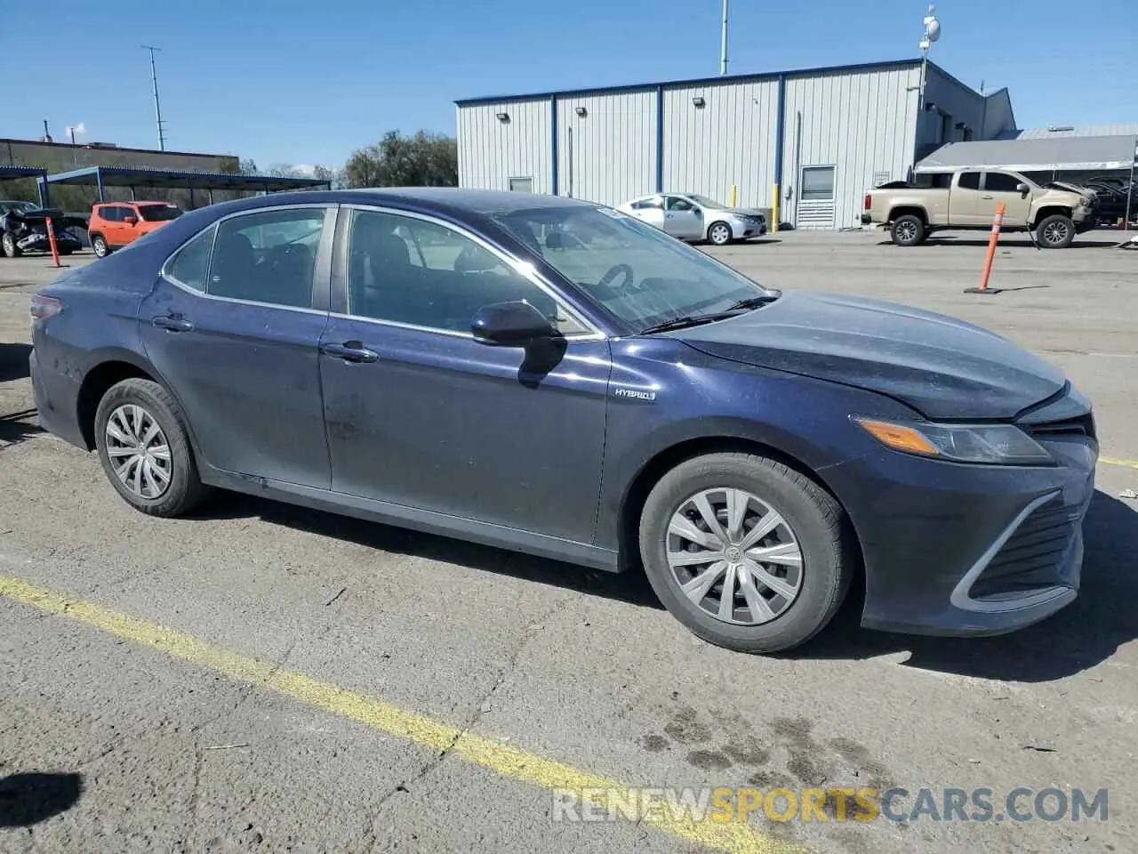 4 fotografías del automóvil dañado 4T1C31AK1MU559304 TOYOTA CAMRY 2021