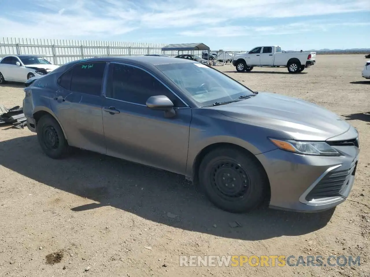 4 fotografías del automóvil dañado 4T1C31AK2MU553138 TOYOTA CAMRY 2021