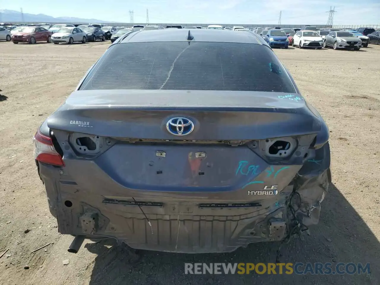 6 fotografías del automóvil dañado 4T1C31AK2MU553138 TOYOTA CAMRY 2021