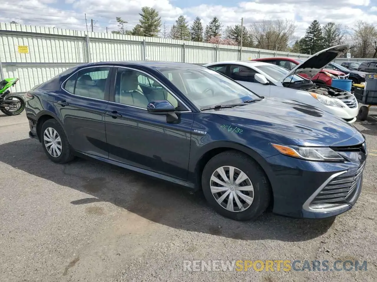 4 fotografías del automóvil dañado 4T1C31AK4MU546790 TOYOTA CAMRY 2021