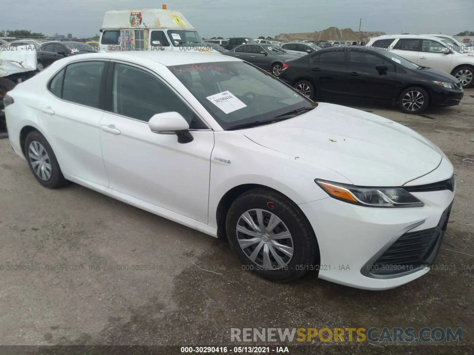 1 fotografías del automóvil dañado 4T1C31AK4MU550712 TOYOTA CAMRY 2021