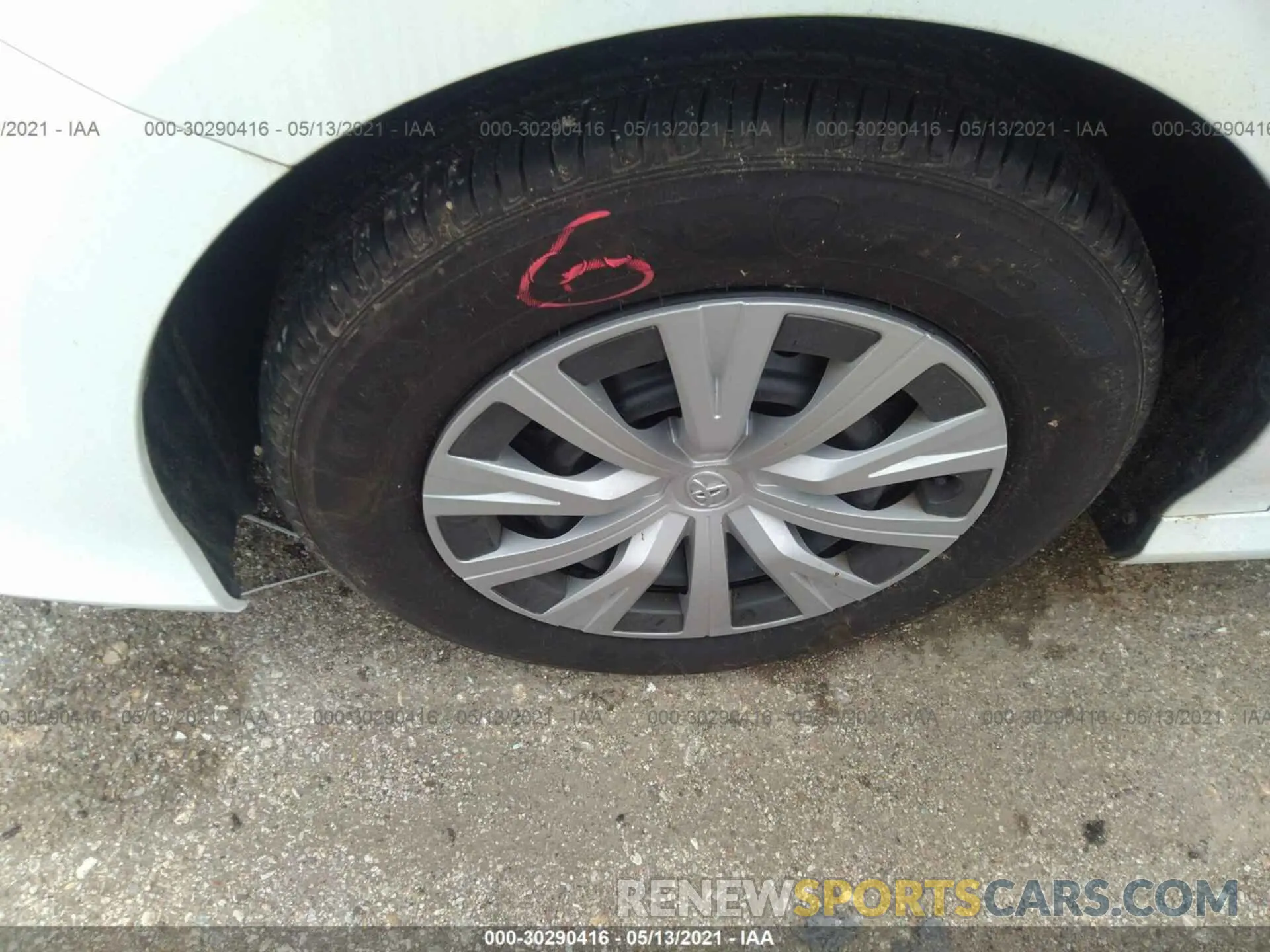 12 fotografías del automóvil dañado 4T1C31AK4MU550712 TOYOTA CAMRY 2021