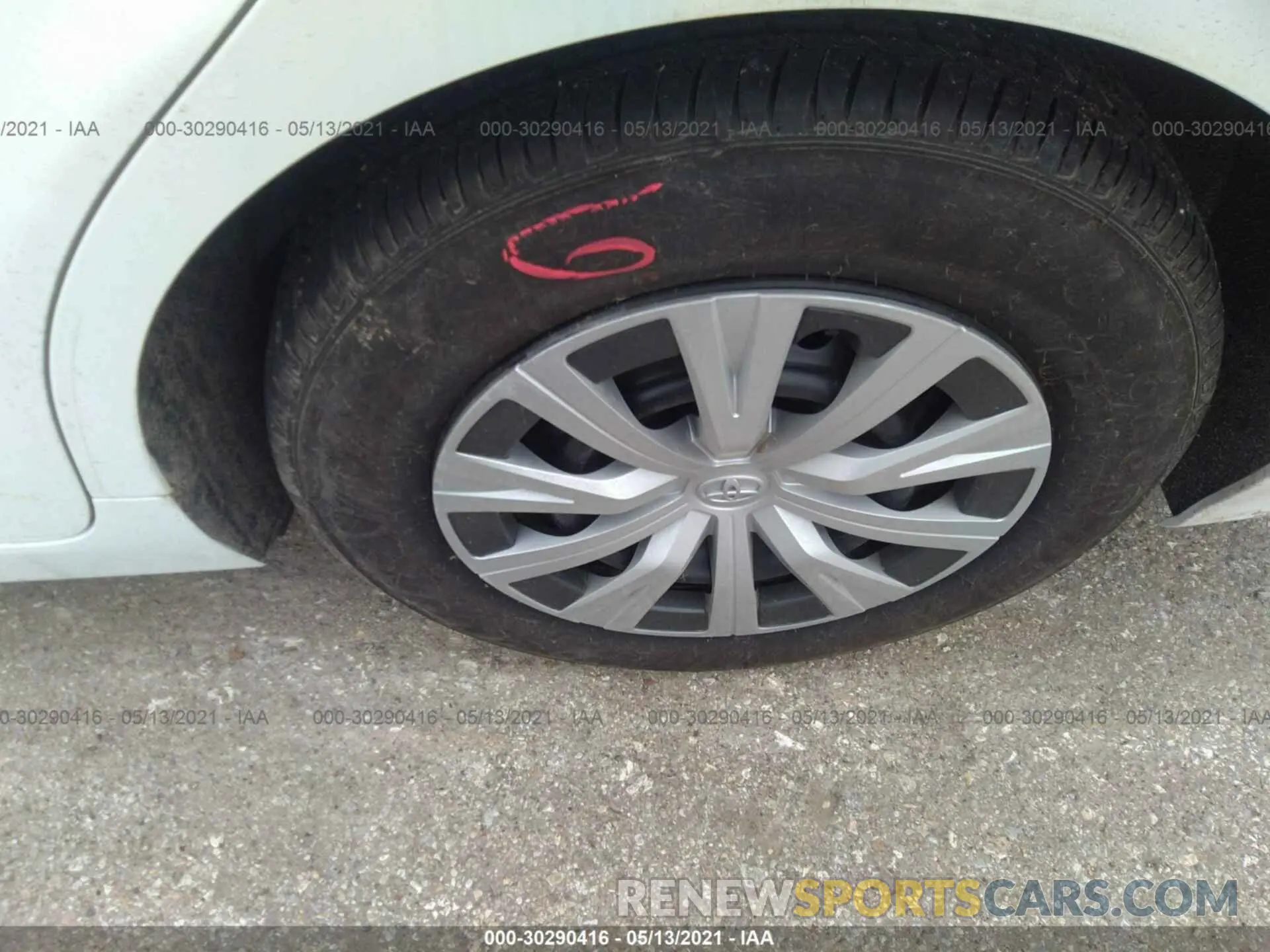 13 fotografías del automóvil dañado 4T1C31AK4MU550712 TOYOTA CAMRY 2021