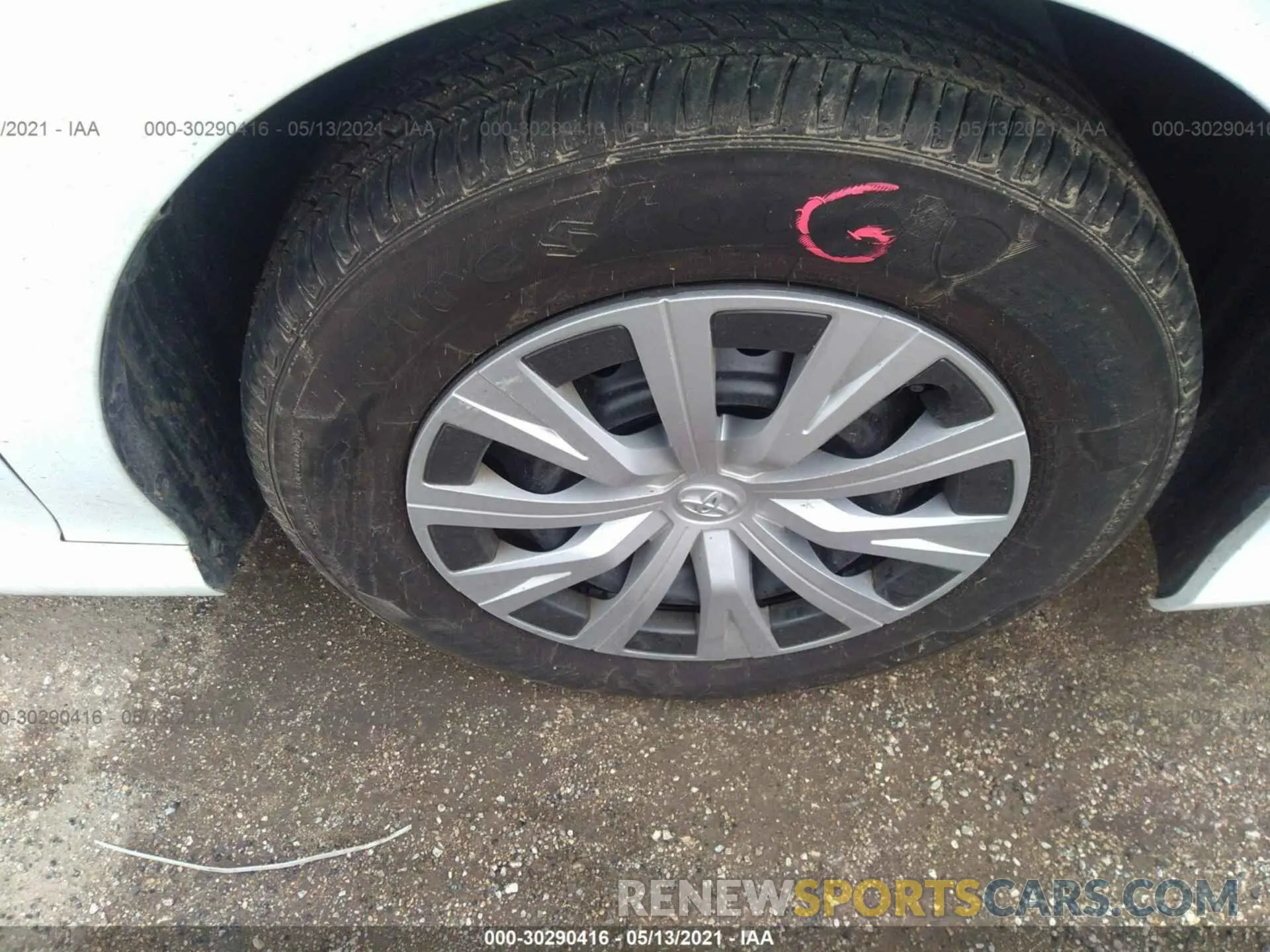 14 fotografías del automóvil dañado 4T1C31AK4MU550712 TOYOTA CAMRY 2021