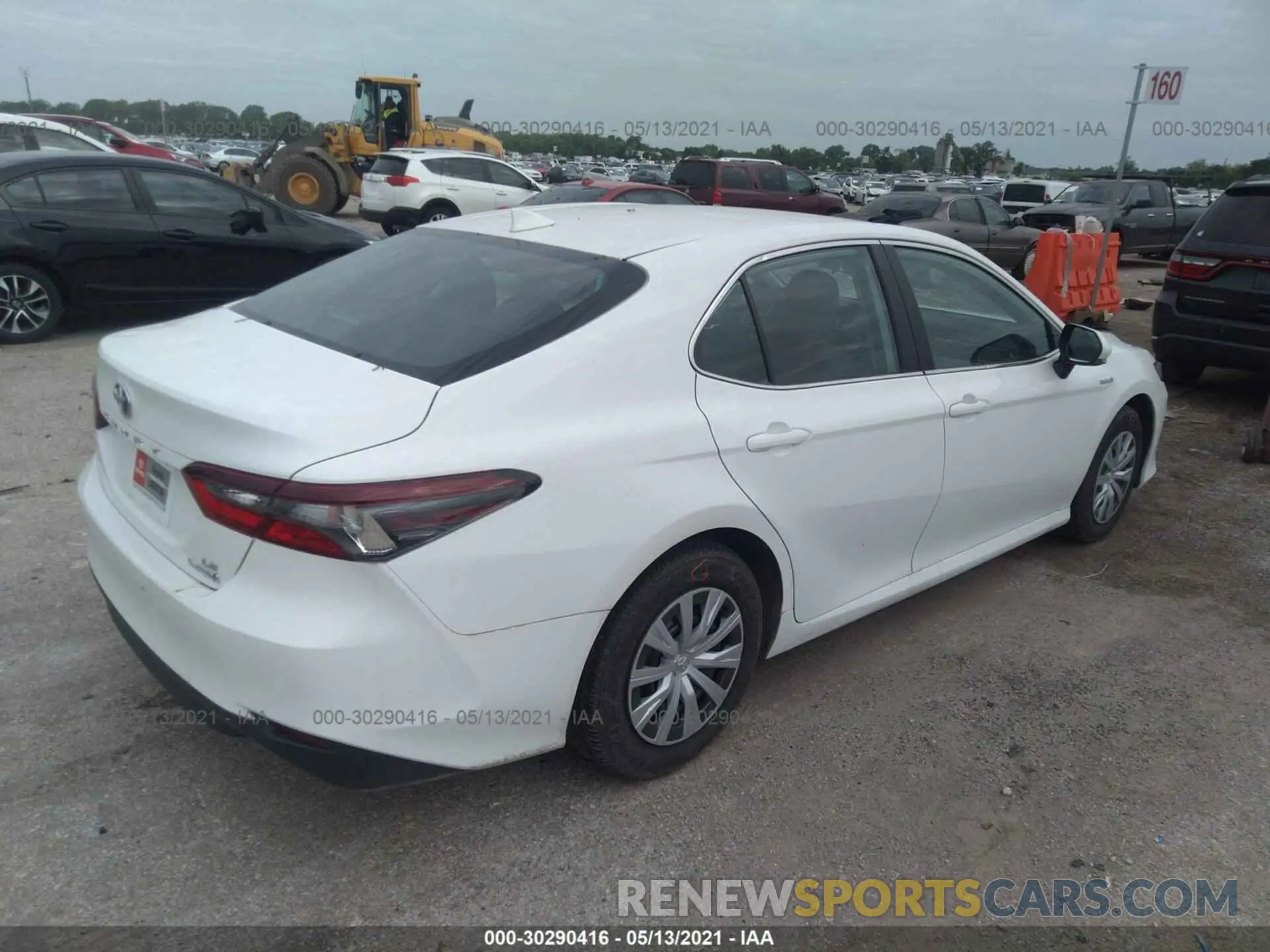 4 fotografías del automóvil dañado 4T1C31AK4MU550712 TOYOTA CAMRY 2021