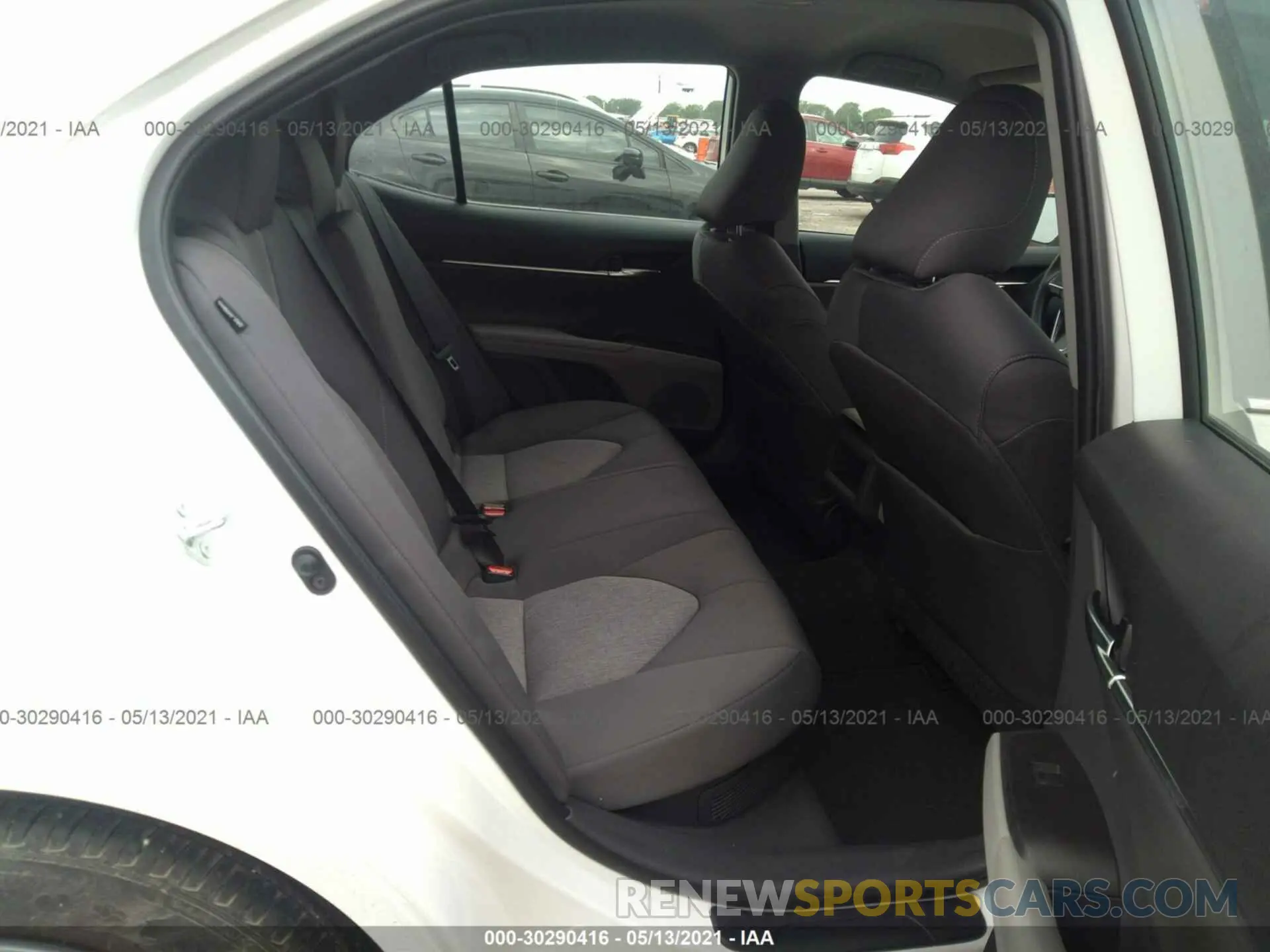 8 fotografías del automóvil dañado 4T1C31AK4MU550712 TOYOTA CAMRY 2021