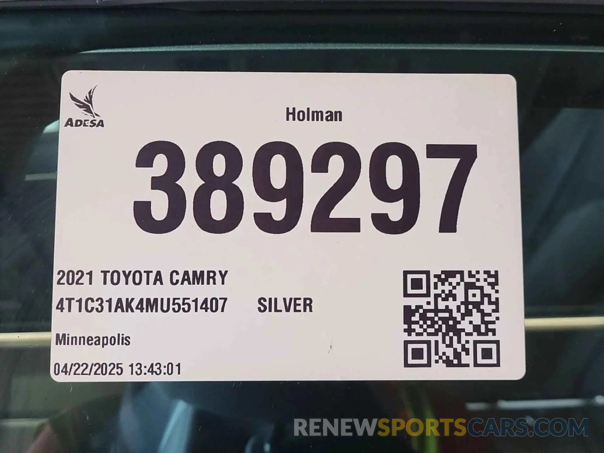 7 fotografías del automóvil dañado 4T1C31AK4MU551407 TOYOTA CAMRY 2021