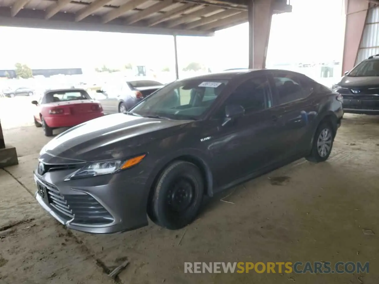 1 fotografías del automóvil dañado 4T1C31AK4MU553447 TOYOTA CAMRY 2021