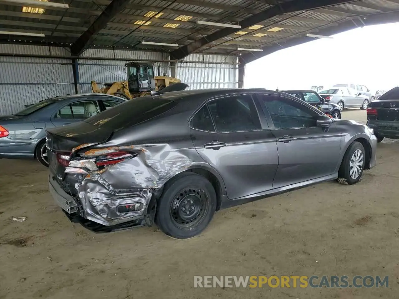 3 fotografías del automóvil dañado 4T1C31AK4MU553447 TOYOTA CAMRY 2021