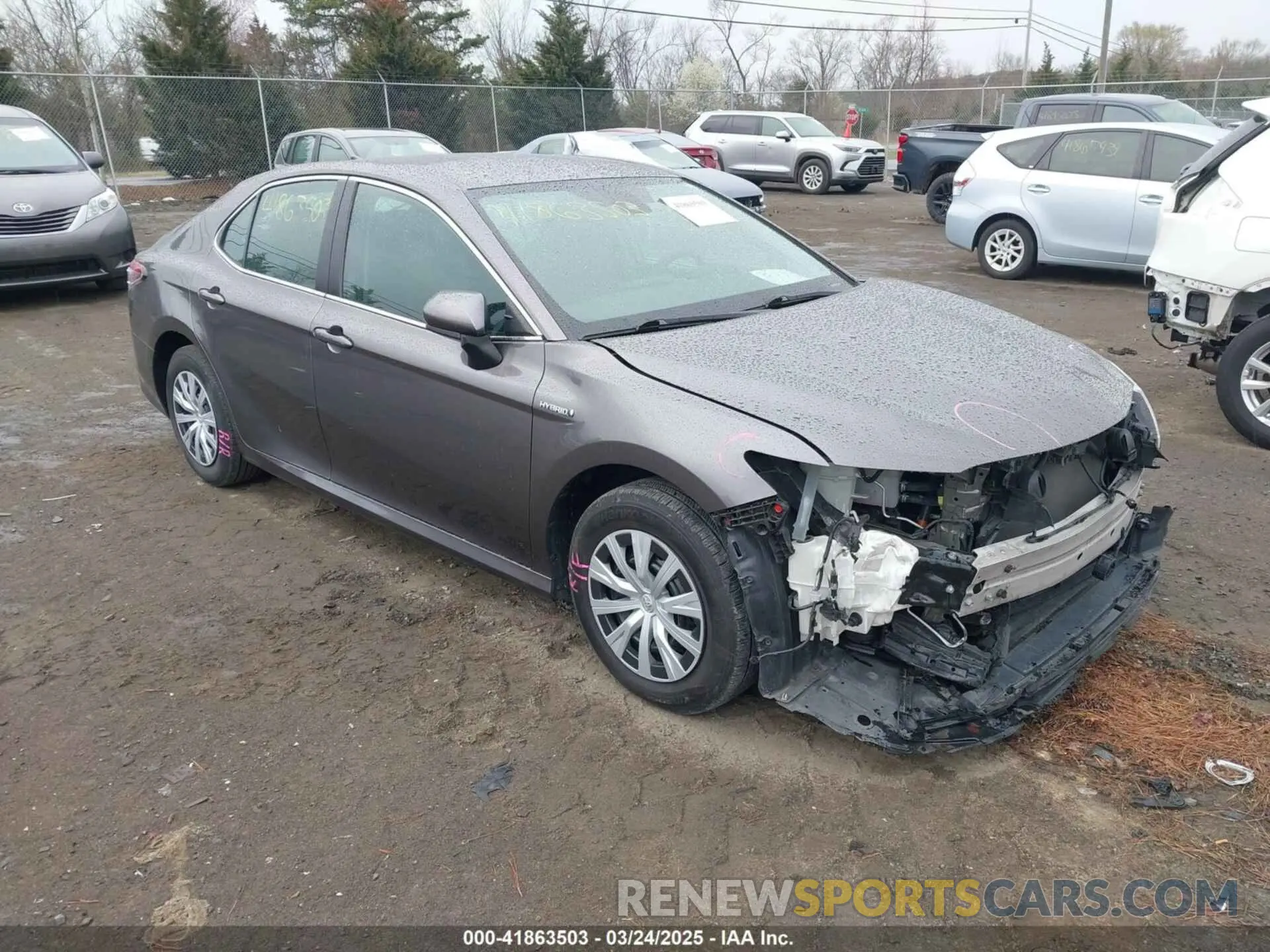1 fotografías del automóvil dañado 4T1C31AK4MU557997 TOYOTA CAMRY 2021