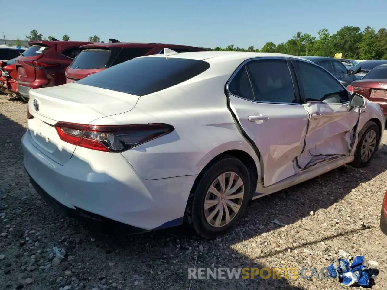 3 fotografías del automóvil dañado 4T1C31AK4MU567753 TOYOTA CAMRY 2021