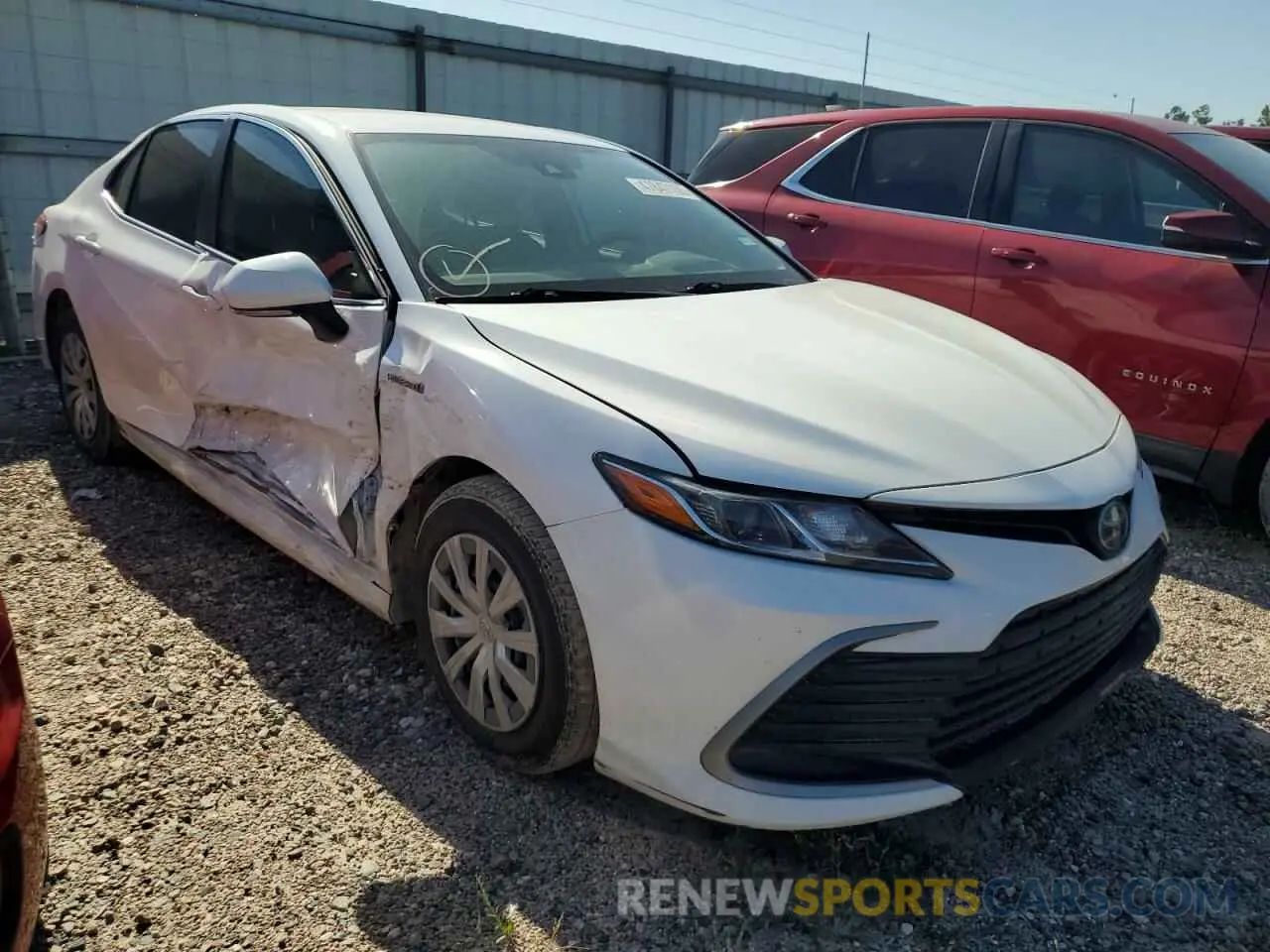 4 fotografías del automóvil dañado 4T1C31AK4MU567753 TOYOTA CAMRY 2021