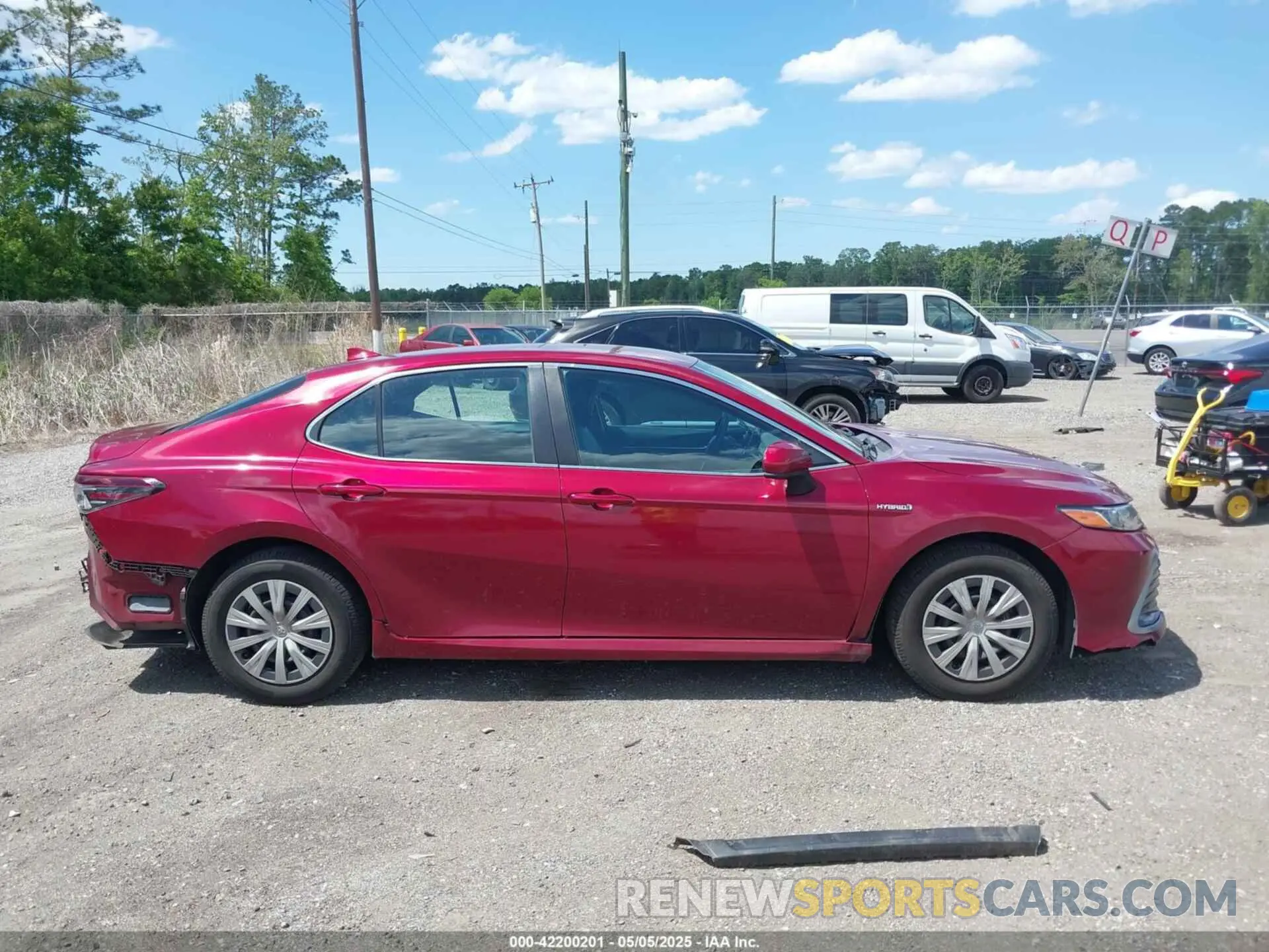 13 fotografías del automóvil dañado 4T1C31AK5MU030115 TOYOTA CAMRY 2021