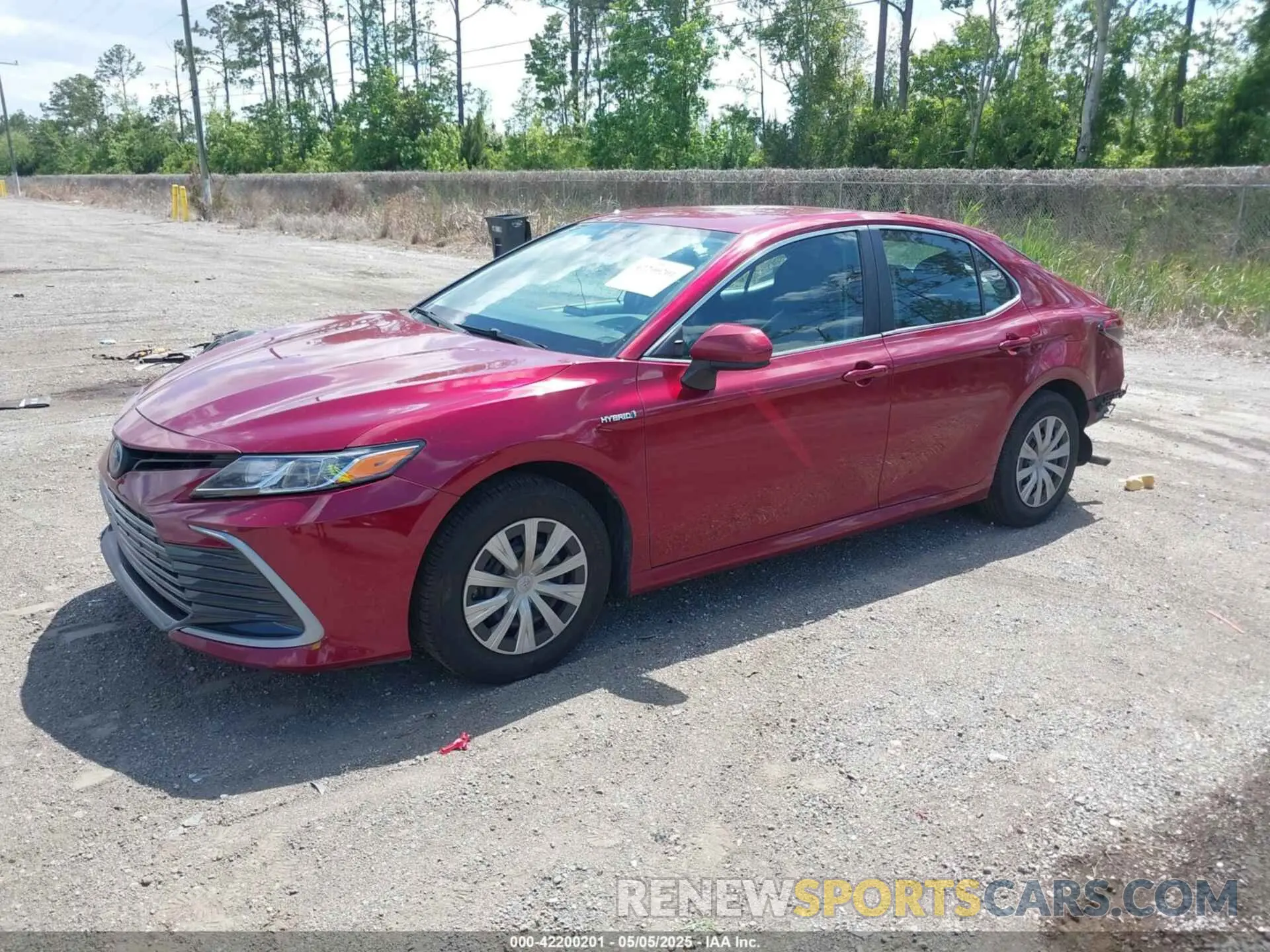 2 fotografías del automóvil dañado 4T1C31AK5MU030115 TOYOTA CAMRY 2021
