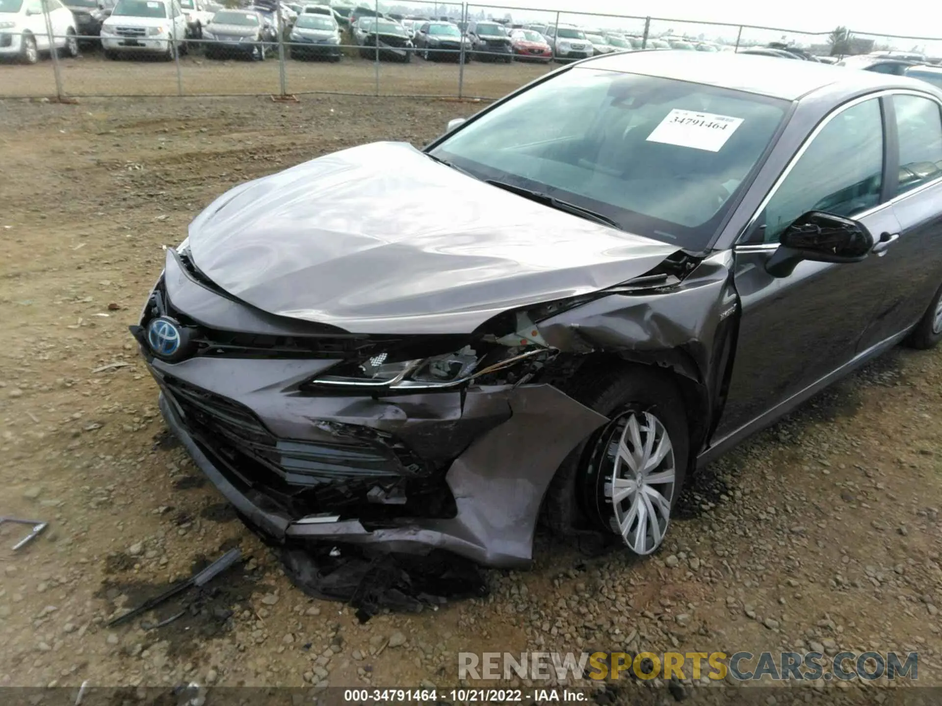 6 fotografías del automóvil dañado 4T1C31AK5MU030146 TOYOTA CAMRY 2021